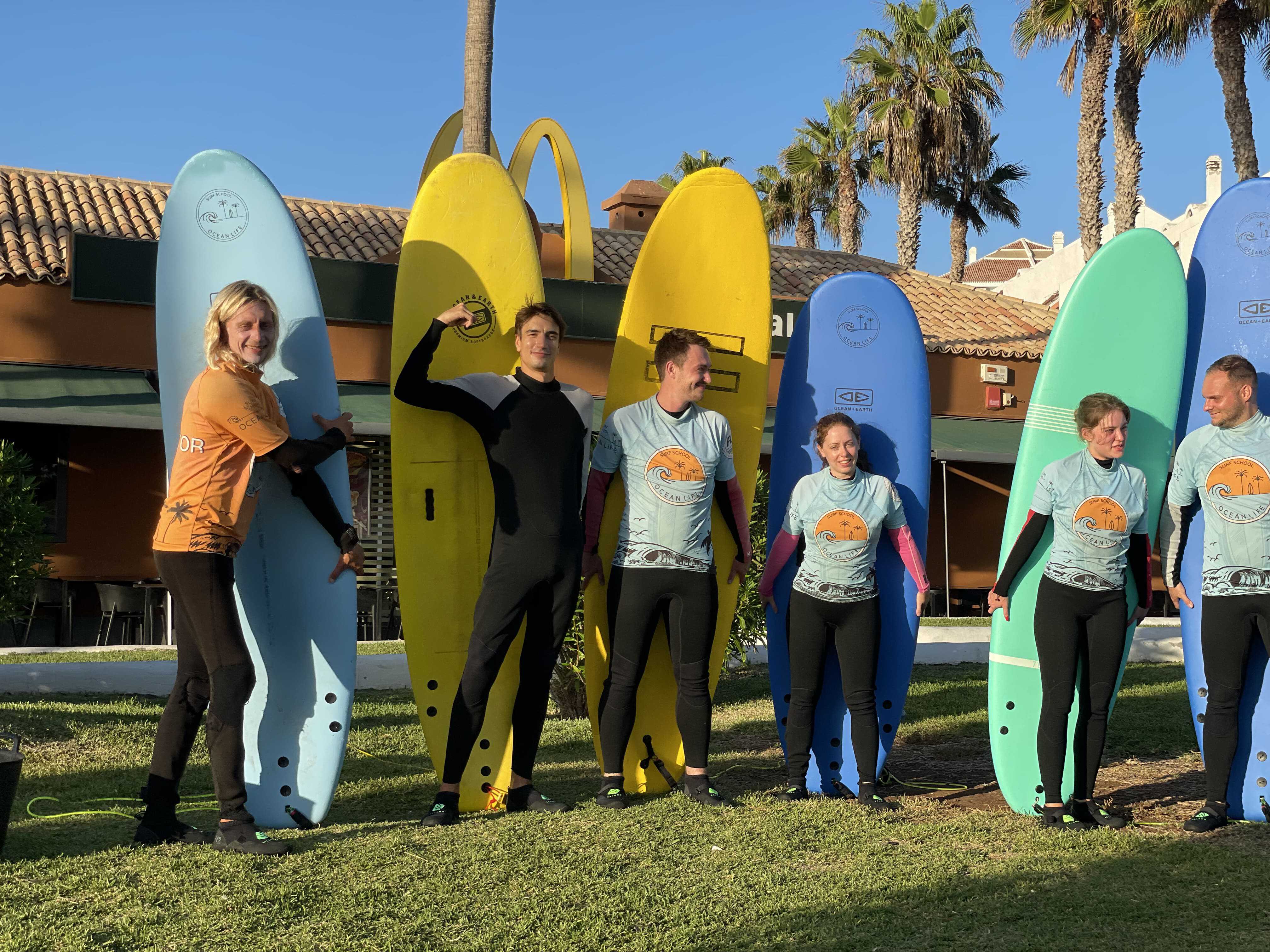 Surfing in Las Americas
